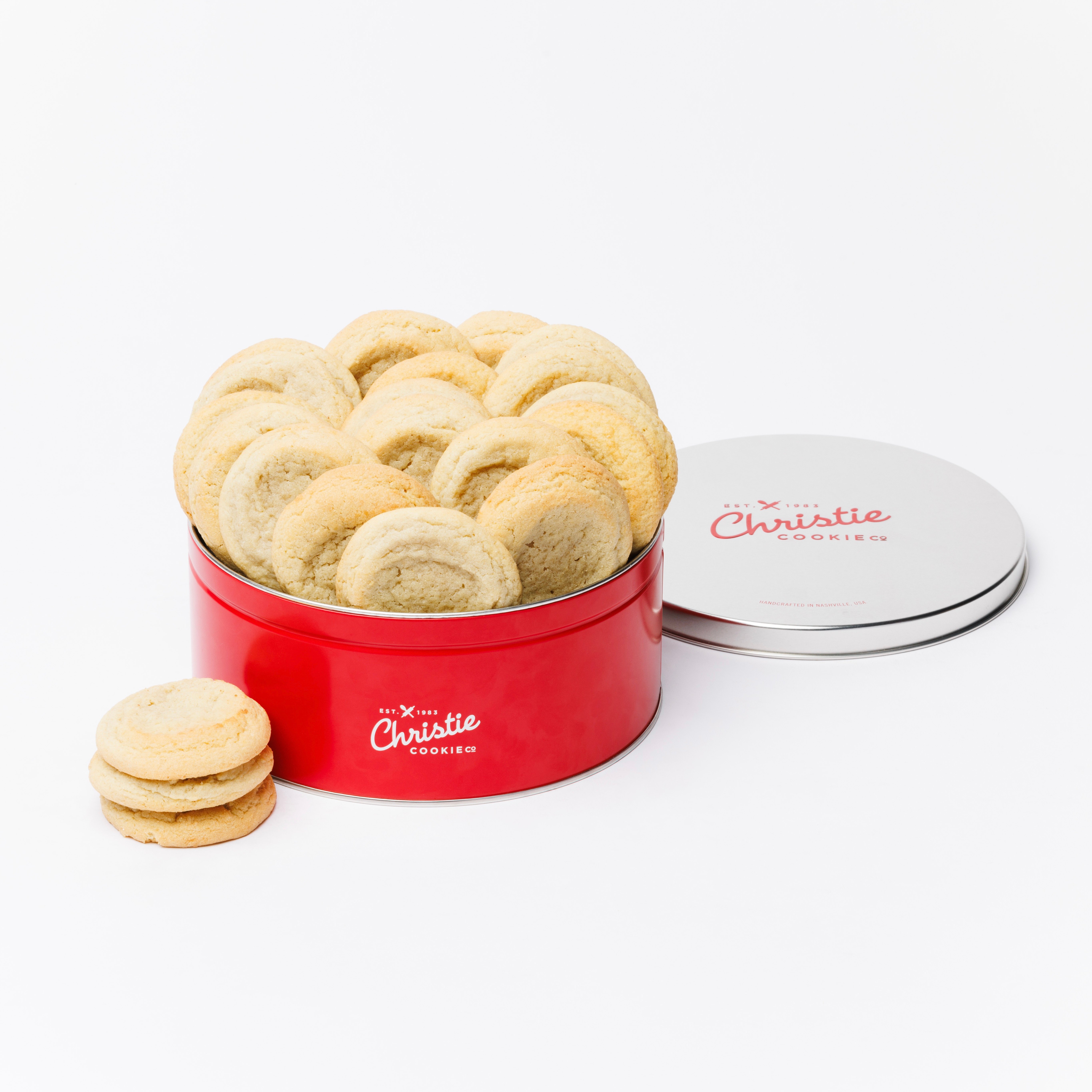 Snickerdoodle Cookie Gift Tin (18 Cookies) | The Christie